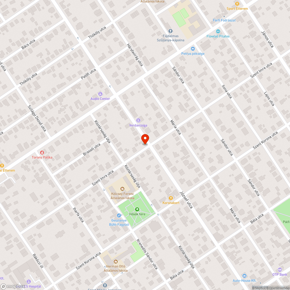 Fekvőrendör hiánya bejelentés helye