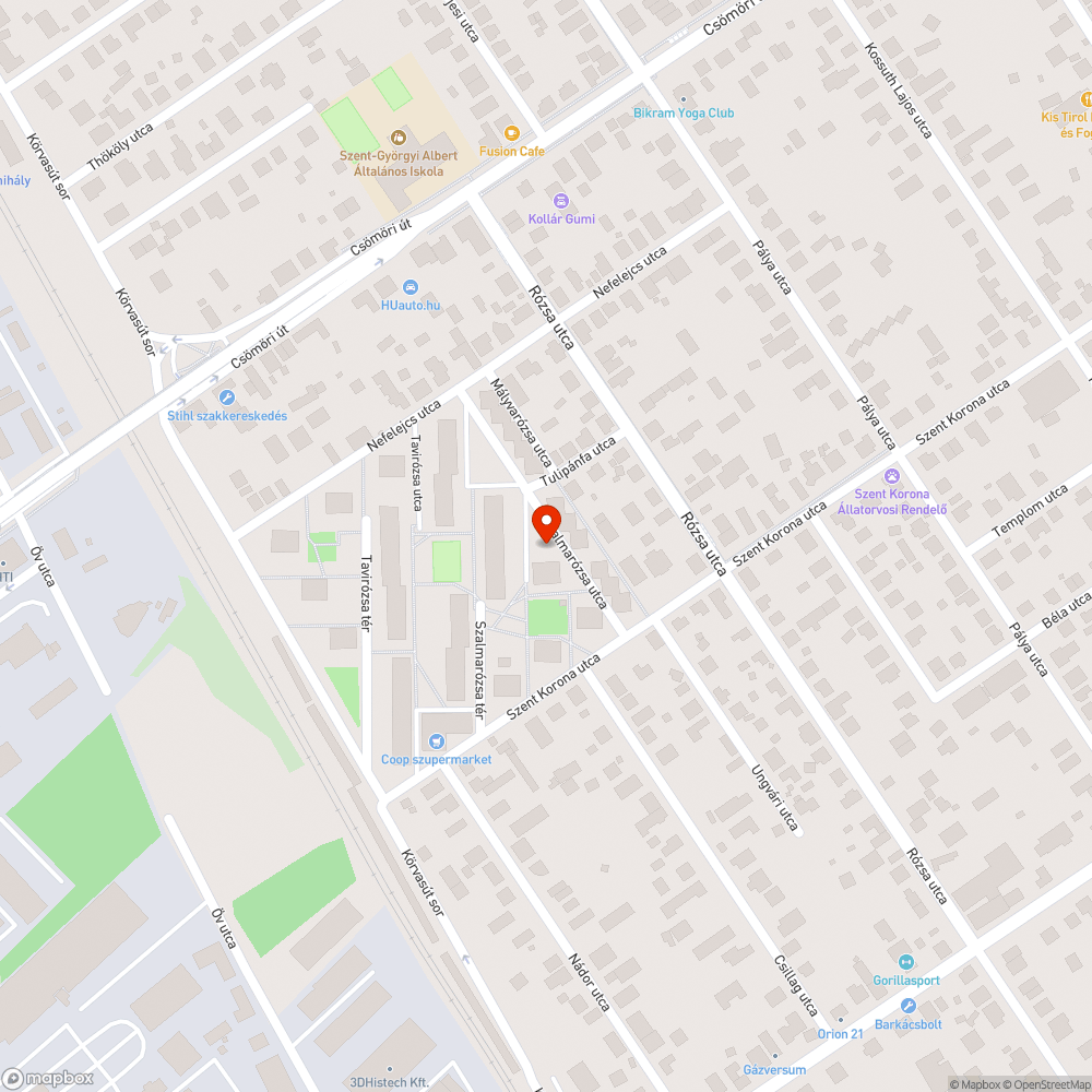 Rendszám nélküli elhagyott autó bejelentés helye