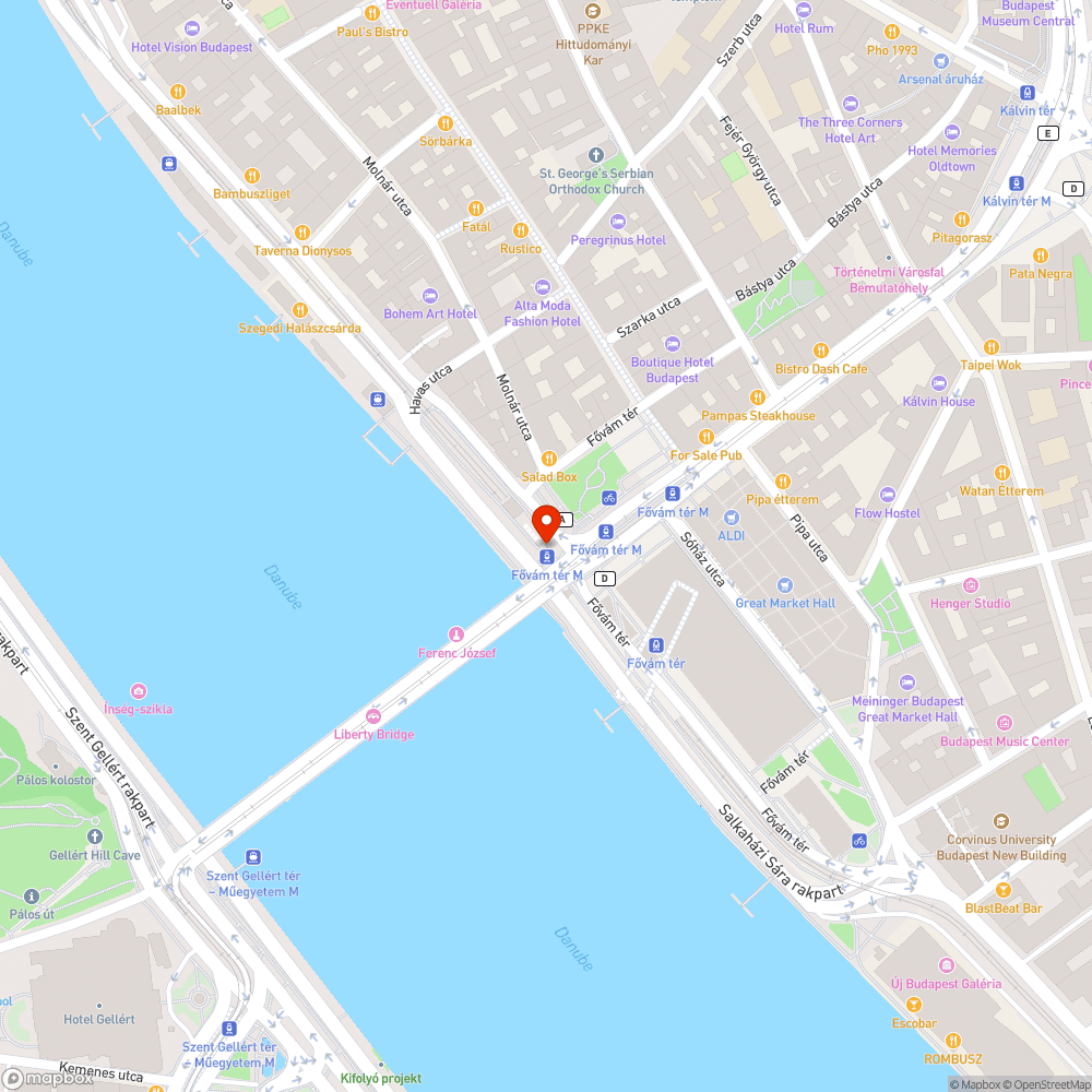 Fővám tér - 2-es villamos peron világítás, aluljáró elhanyagolt bejelentés helye