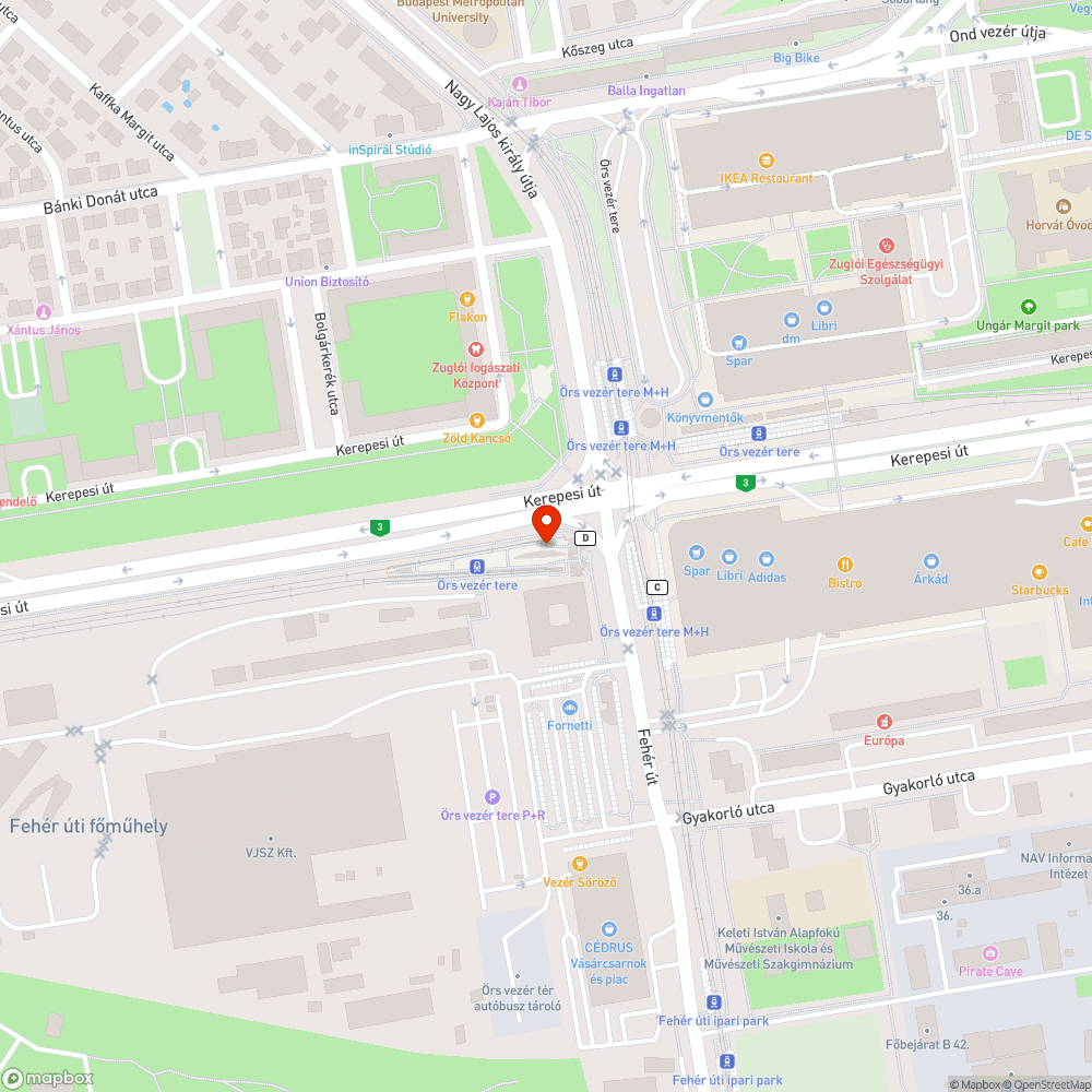 Zavaró szelektív kuka bejelentés helye