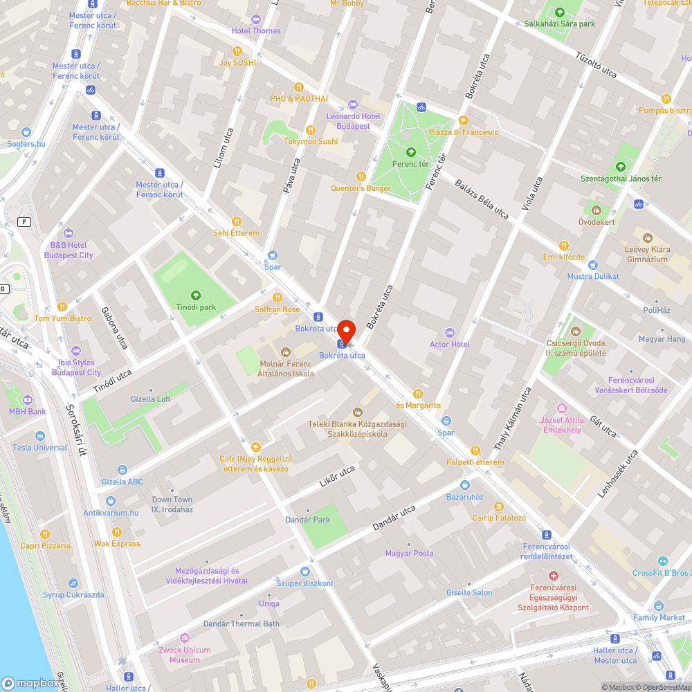 Lekopott gyalogos átkelő bejelentés helye