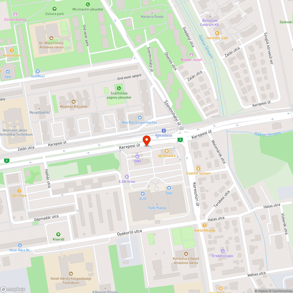 Hiányzó szemét kuka bejelentés helye