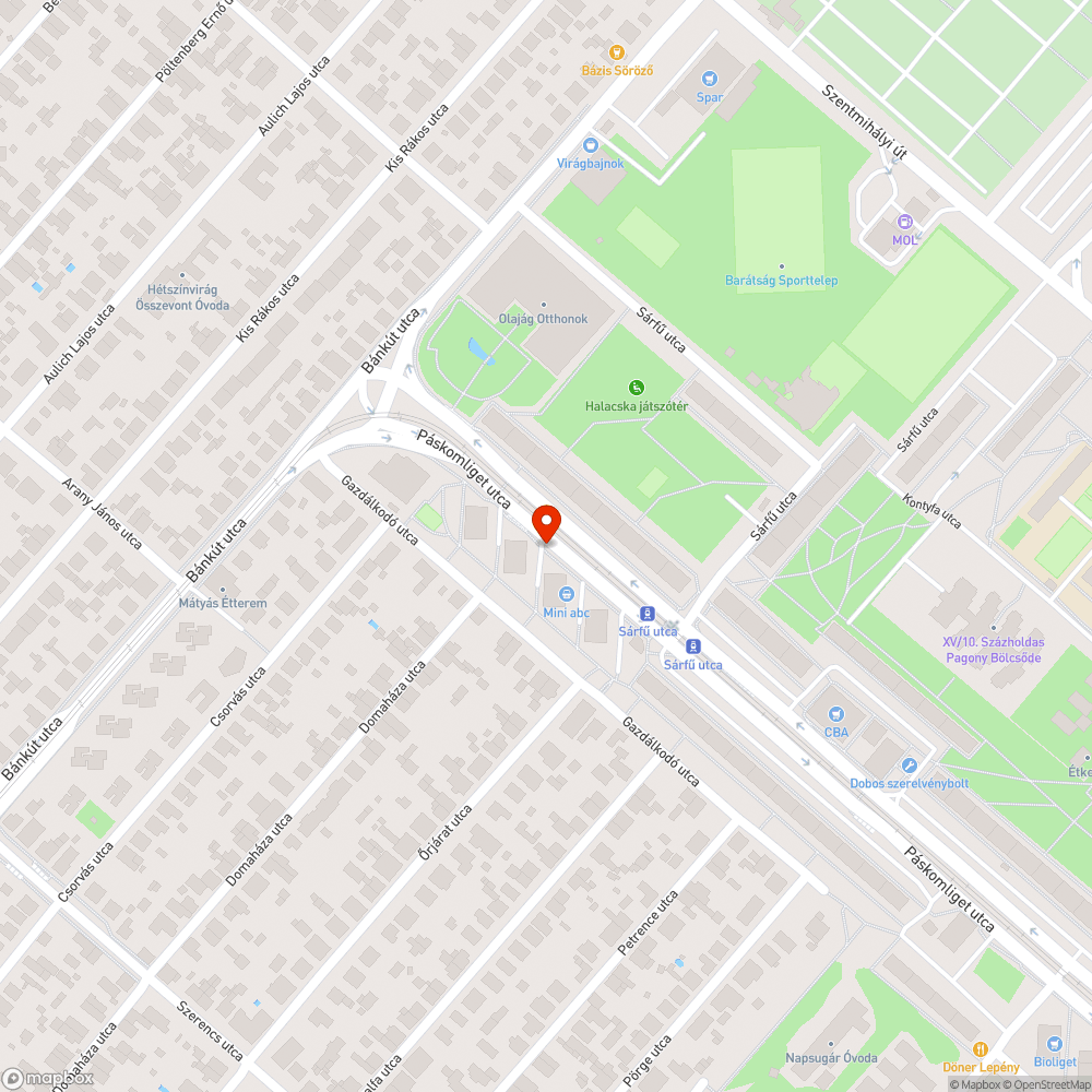 Levágott oszlop maradványa bejelentés helye