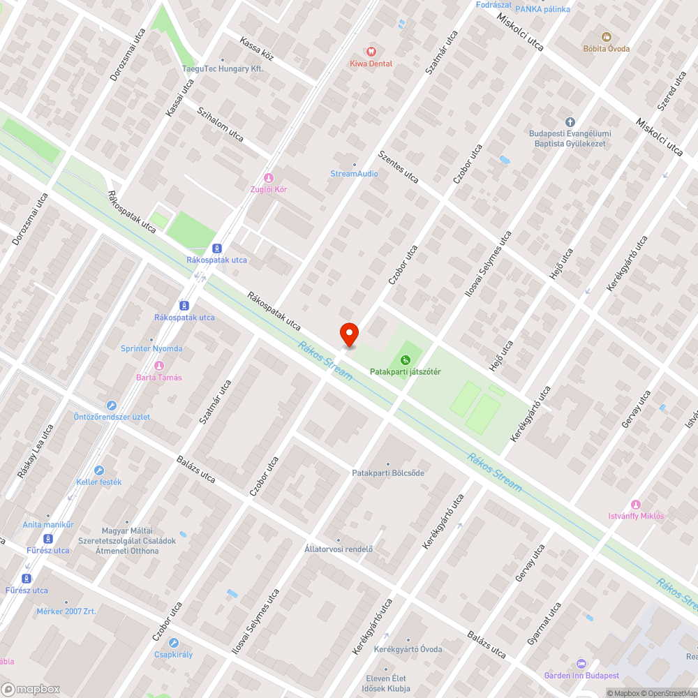 Roncsautó bejelentés helye