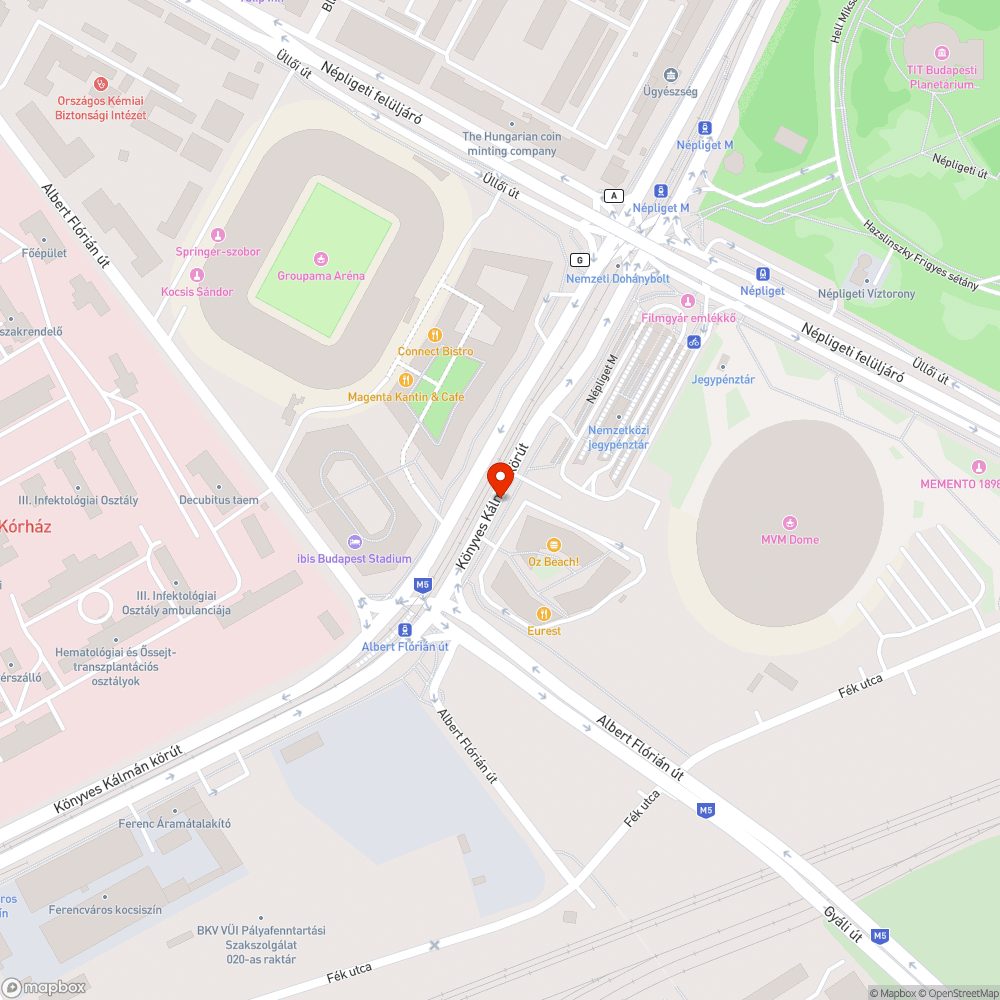 Közműfelújítás után a kerékpárút megsüllyedt bejelentés helye