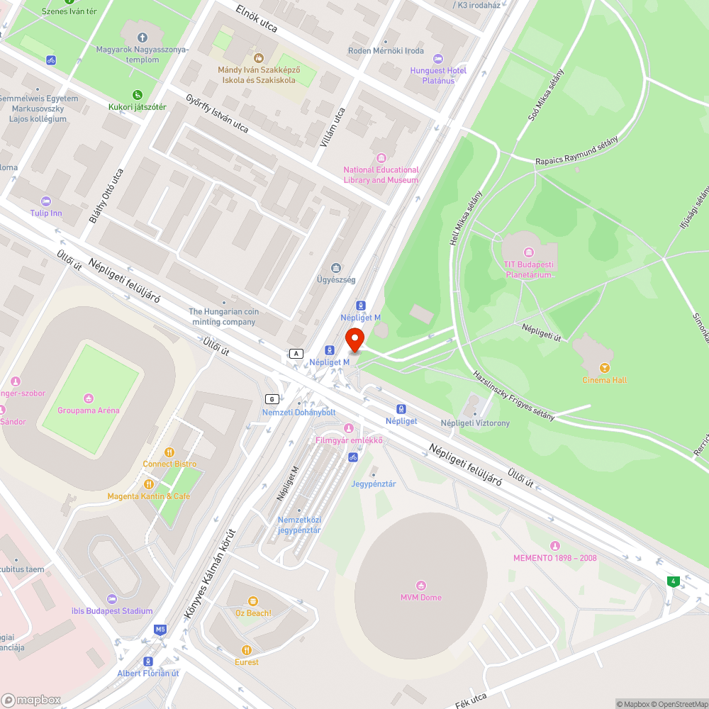 Gyalogosátkelőhelyre figyelmeztető tábla túl alacsonyan bejelentés helye