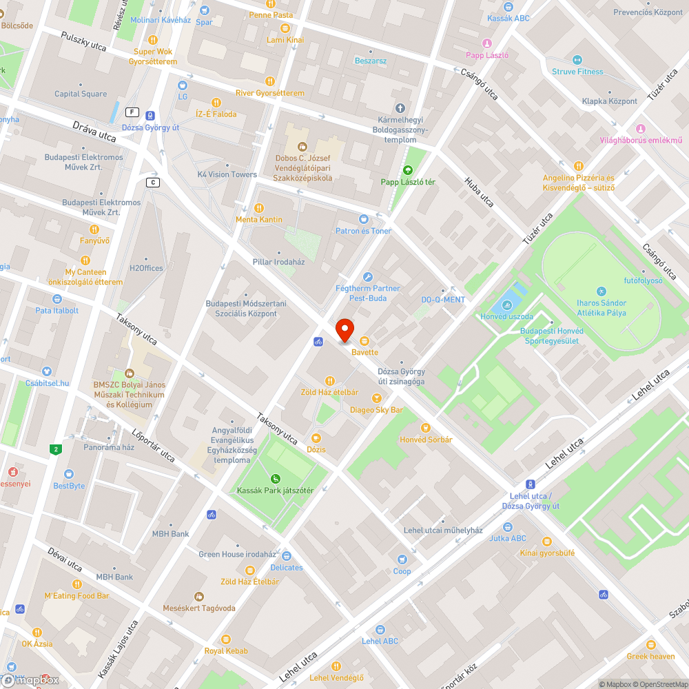 kitámasztott váró bejelentés helye