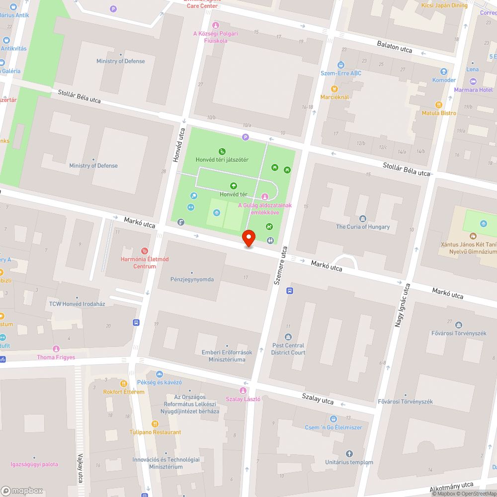 Hiányzó felfestés bejelentés helye