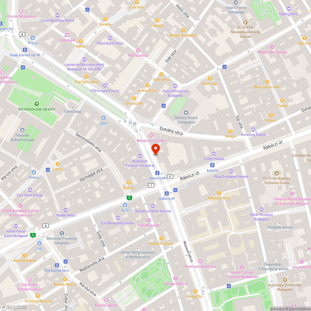 Lekopott kerékpáros nyom bejelentés helye