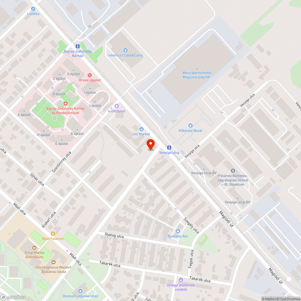 Útra belógó fa bejelentés helye