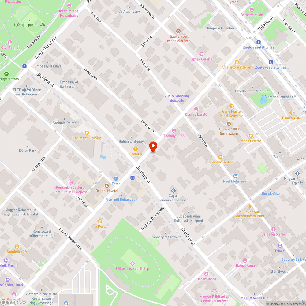 Fa állott, most porhalom bejelentés helye