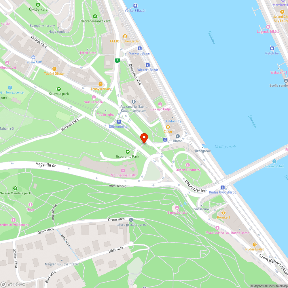 Beláthatatlan átkelő bejelentés helye