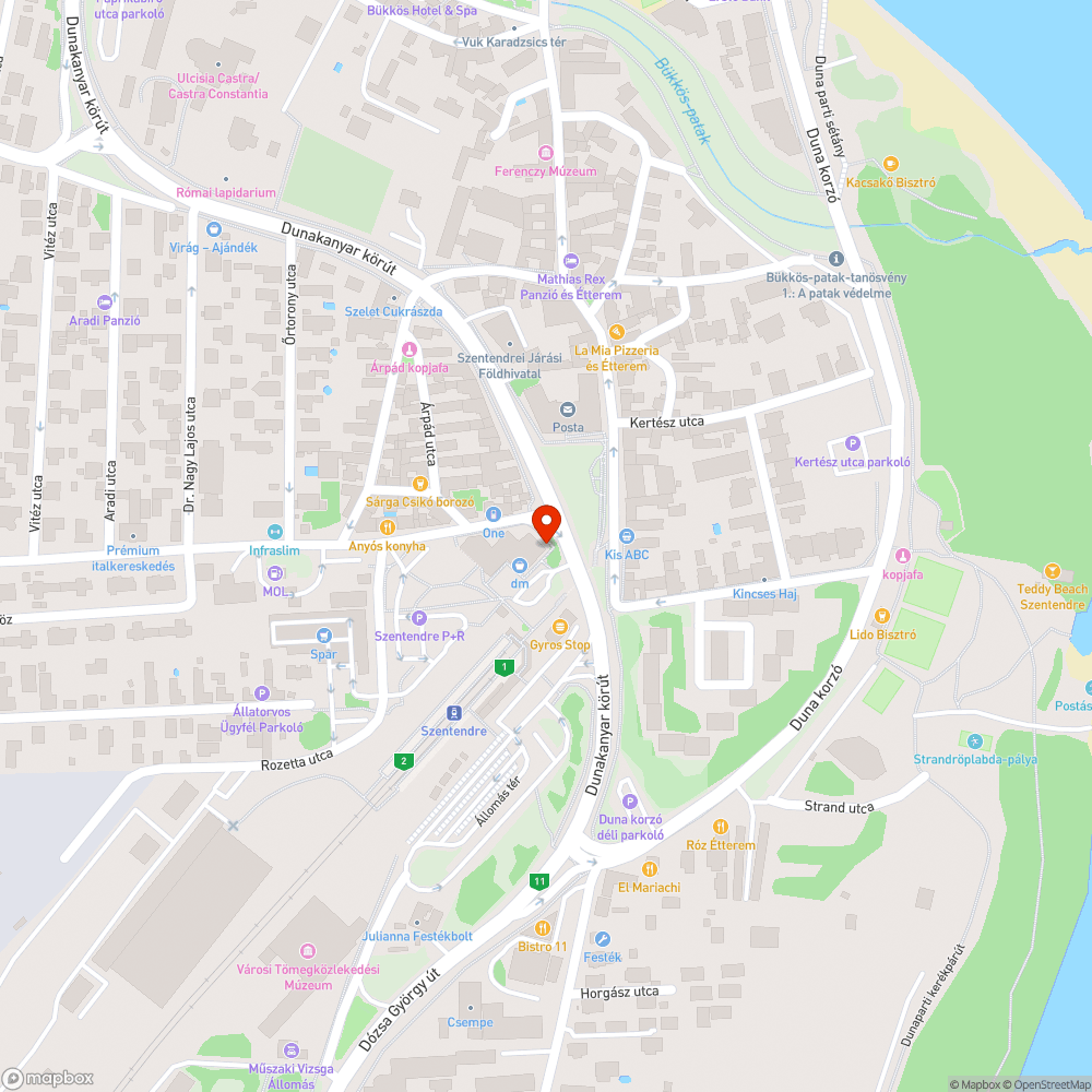 Facsonkok a HÉV állomáson bejelentés helye