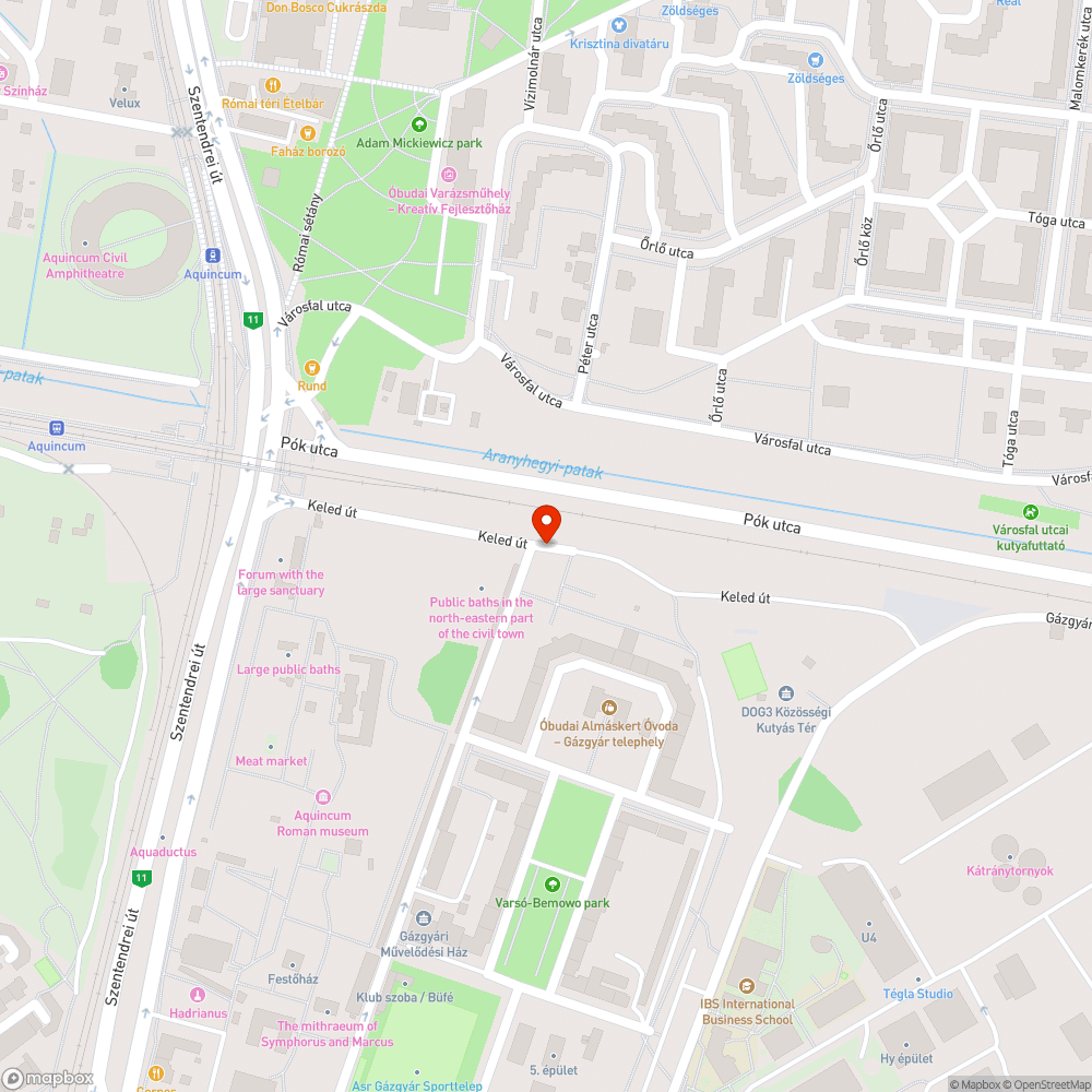 illegális szemétlerakó a Keled út - Sujtás u. sarkán bejelentés helye