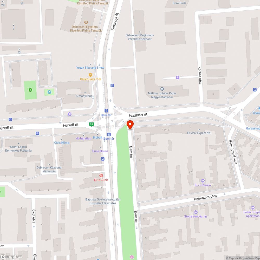 Rossz helyen való parkolás bejelentés helye