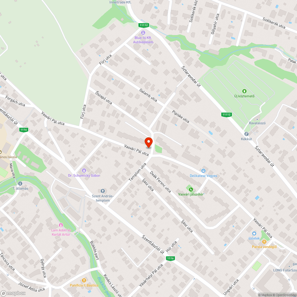 Útra benyúló bokrok bejelentés helye