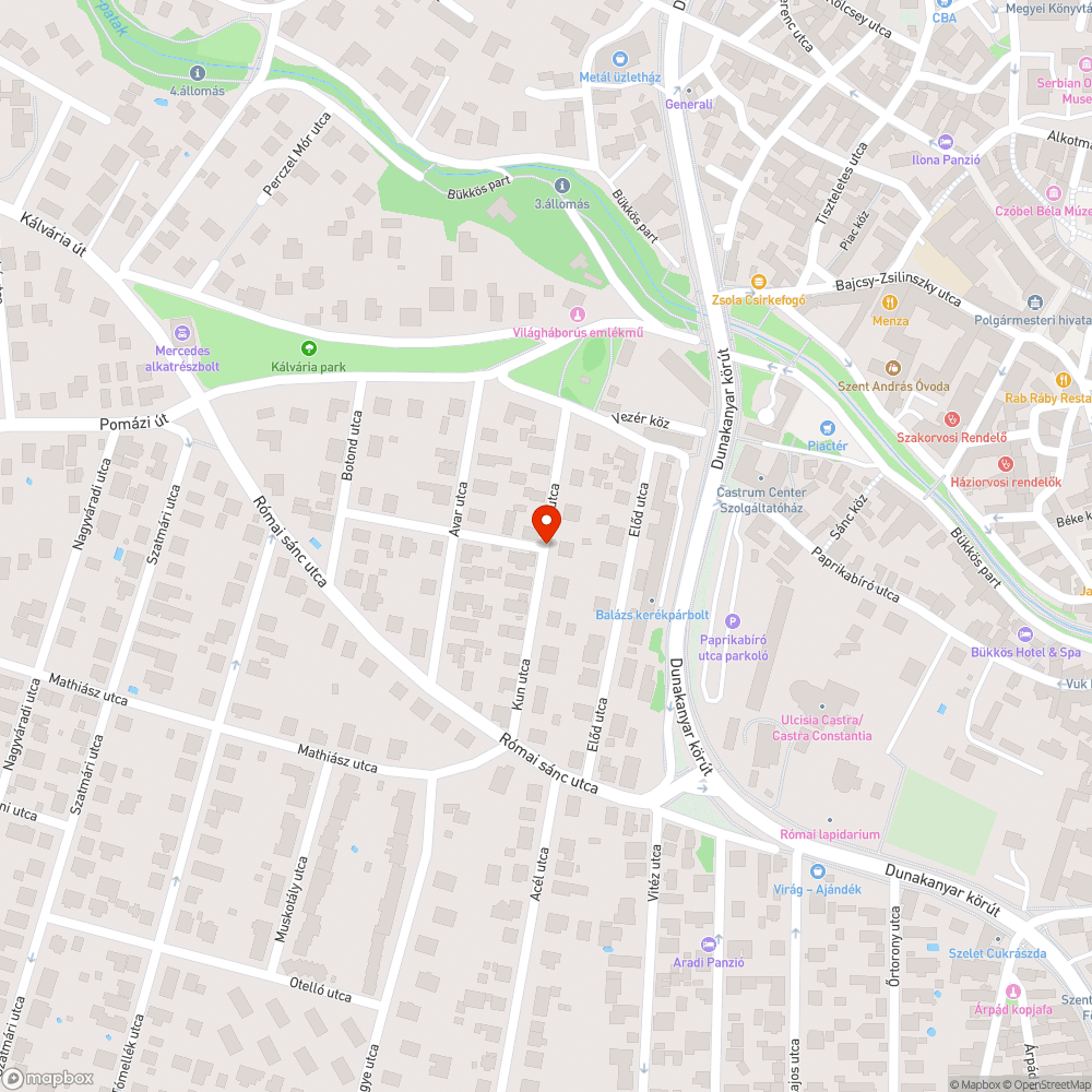 Rozsdás utca névtábla bejelentés helye