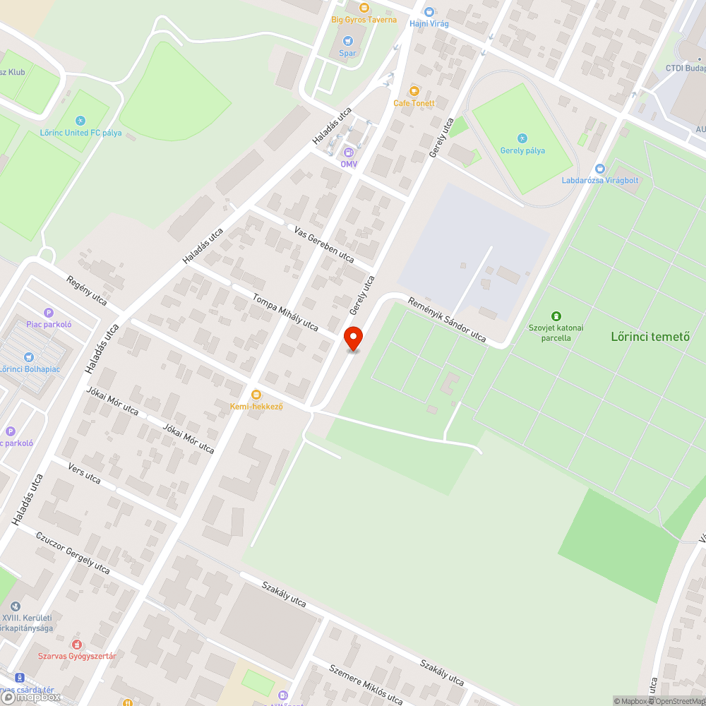 szemét bejelentés helye