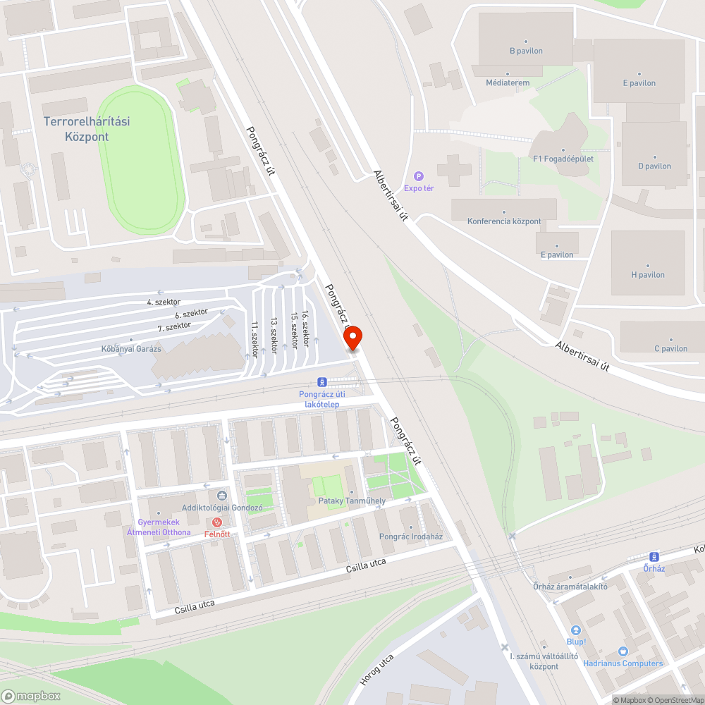 kiszáradt fa és eltört támasz bejelentés helye