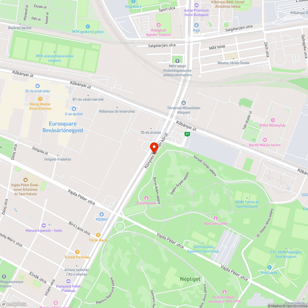 Üres Kresz-oszlop 3 bejelentés helye