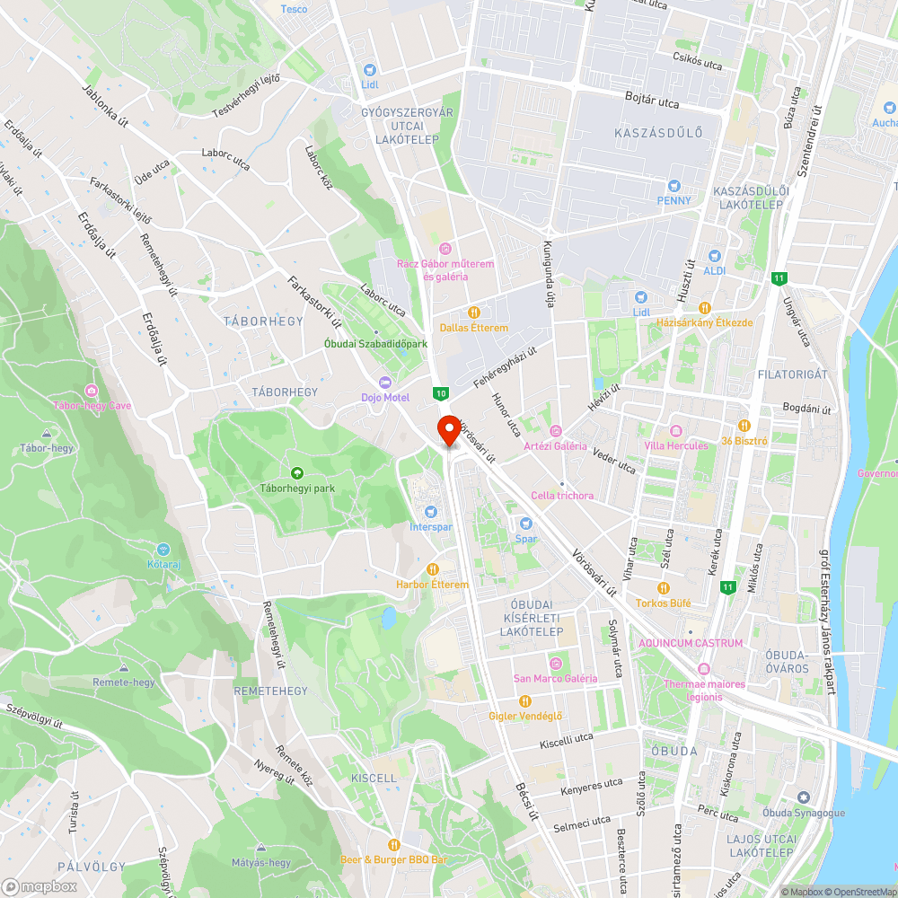 Nyikorgó CAF villamos bejelentés helye