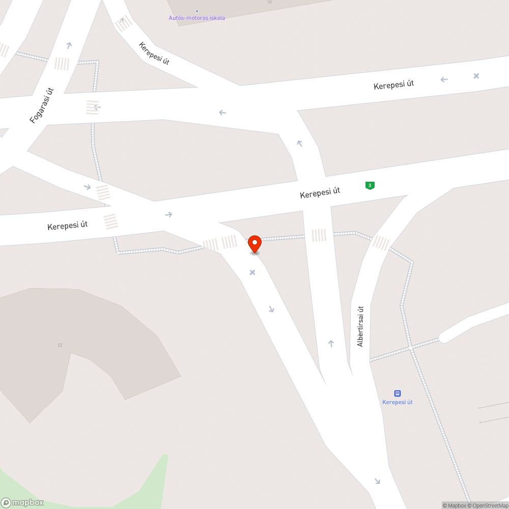 Újra kinőtt fa bejelentés helye