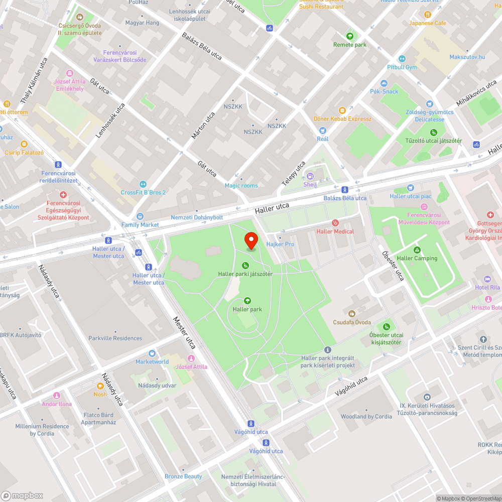 Leszakadt hinta bejelentés helye