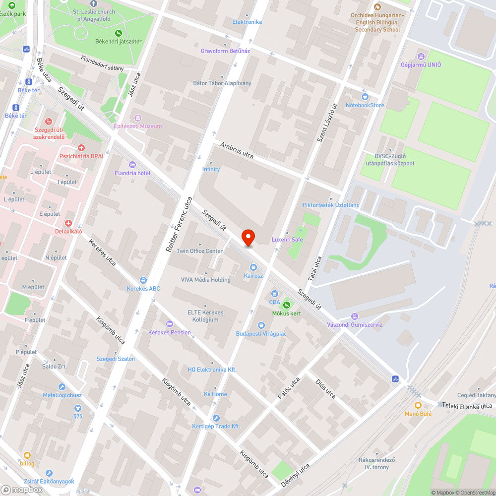 Szemétlerakás bejelentés helye