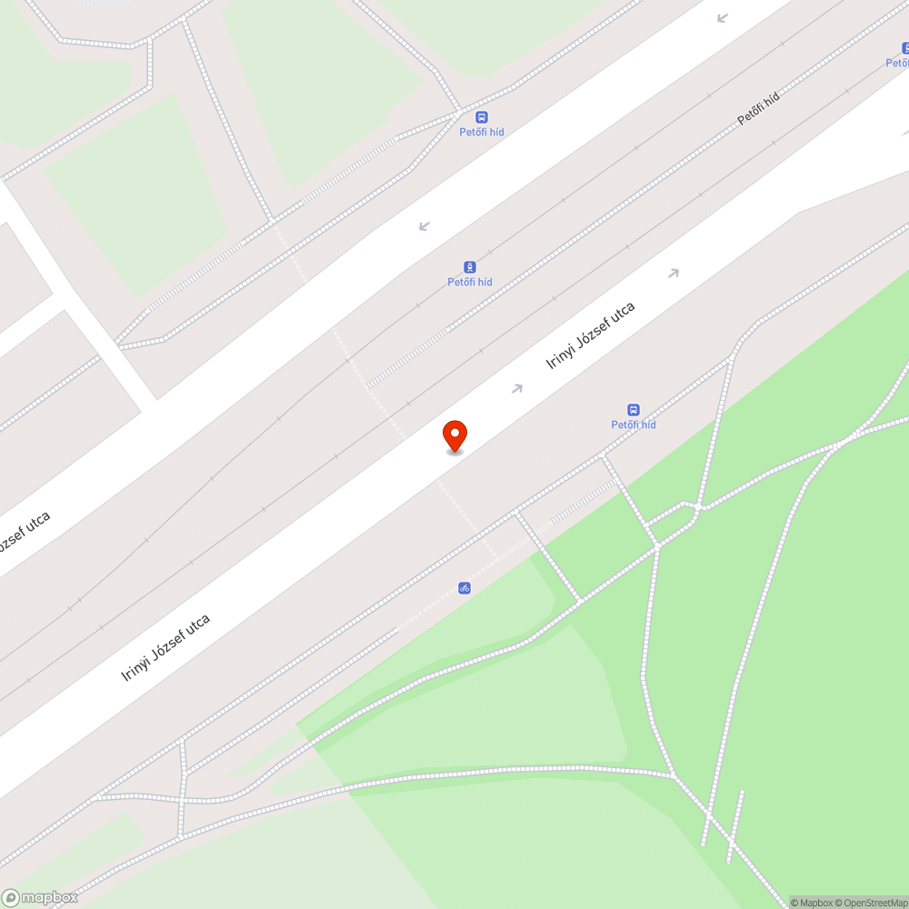 Veszélyes rács bejelentés helye