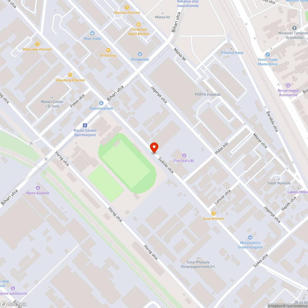 Ingyen zuhany a Kőbányai Kocsis Sándor Sportközpont-ban bejelentés helye