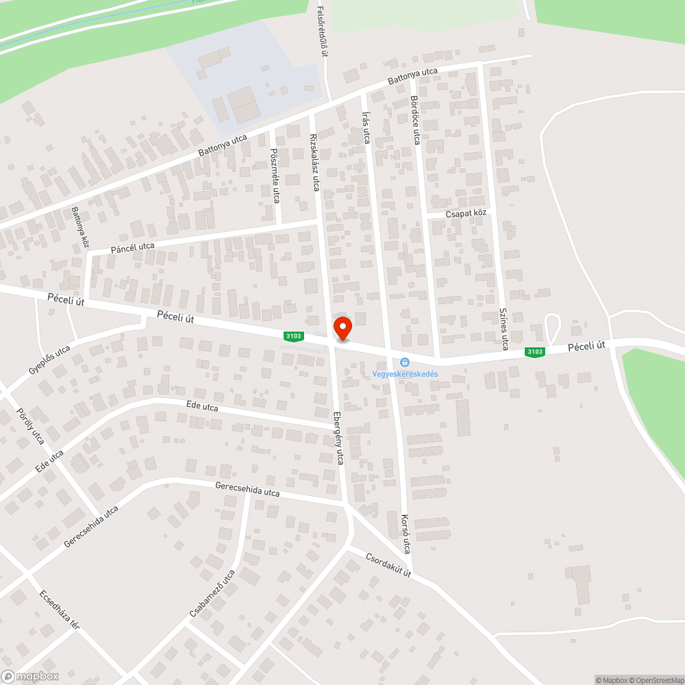 buszmegállóból hiányzó kuka és utcatábla bejelentés helye