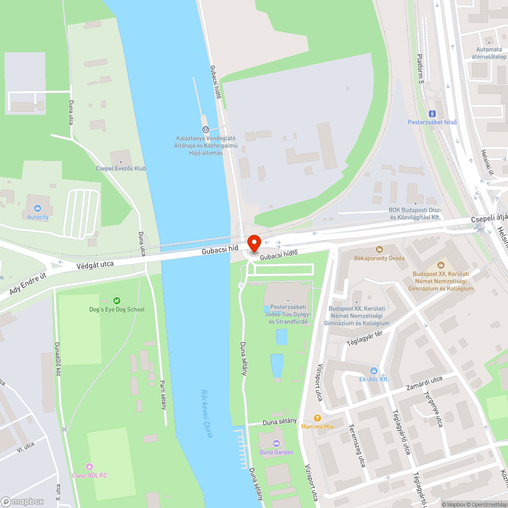 dazázsfészek közterületi lépcső korlátjába bejelentés helye