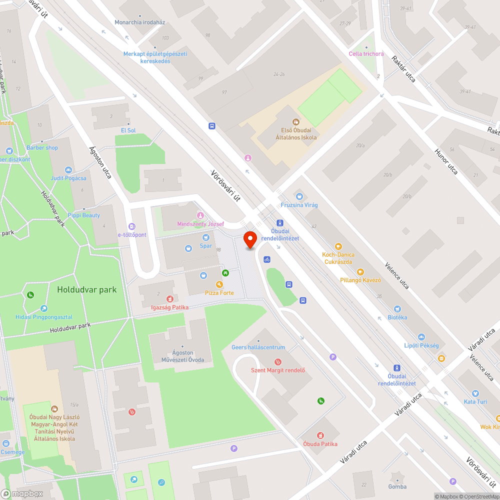 Kitört pollerek bejelentés helye