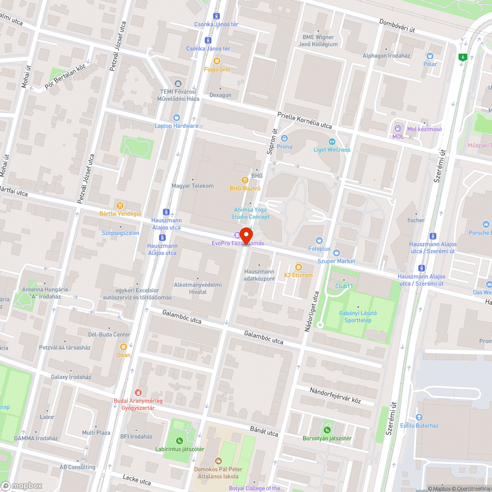 Tükör a Sopron és Hauszmann sarkán bejelentés helye