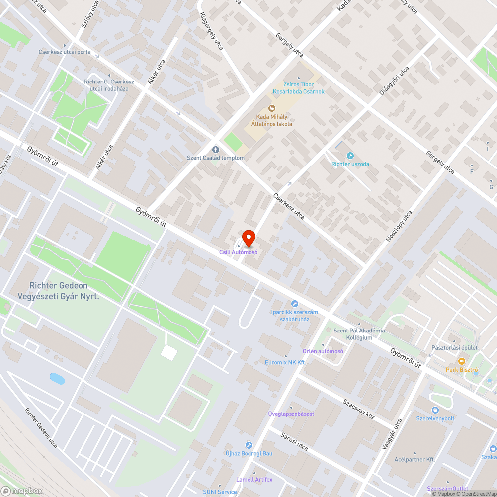 óriás kátyú az úton bejelentés helye