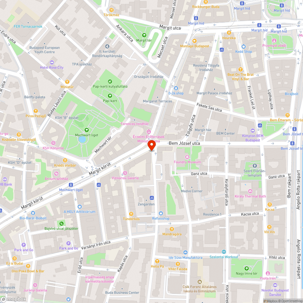 Kiegészítő zöld bejelentés helye