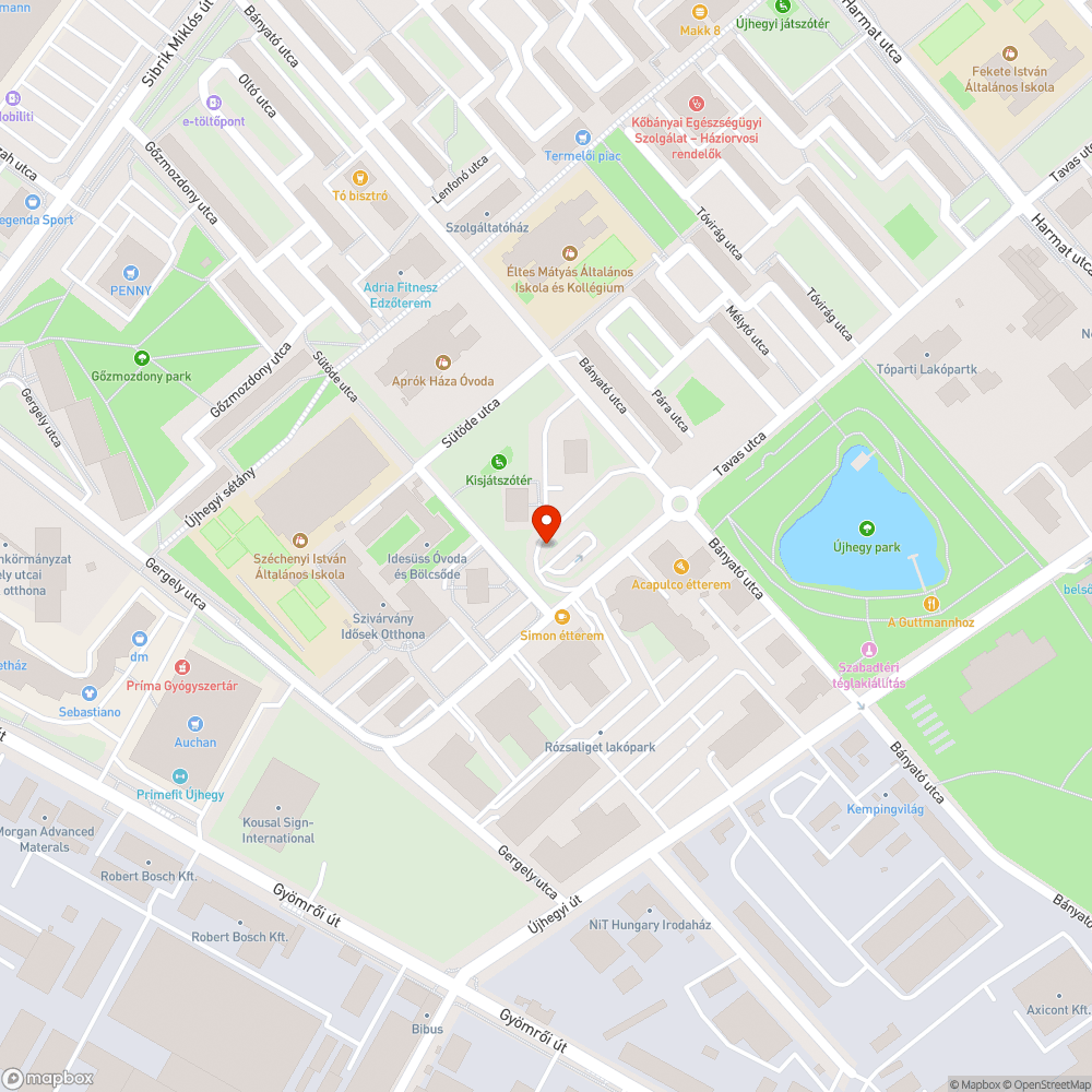 Burjánzó gaz a járda mellett bejelentés helye