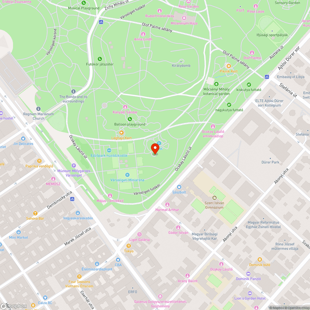 Játszótér kerítés javítása szükséges bejelentés helye