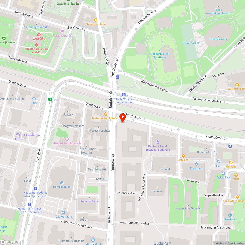 Hiányzó felfestés bejelentés helye