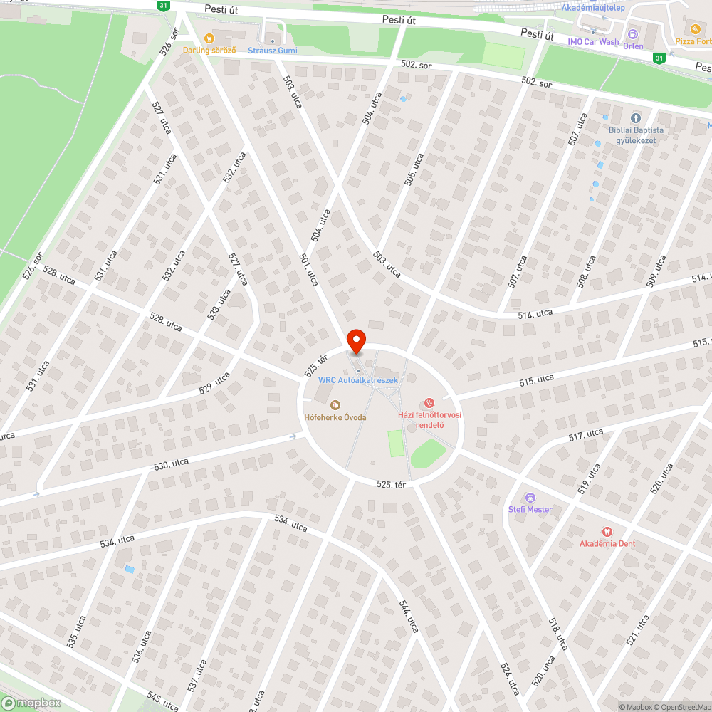 Ismételt bejelentés: graffiti a szomszédban... bejelentés helye