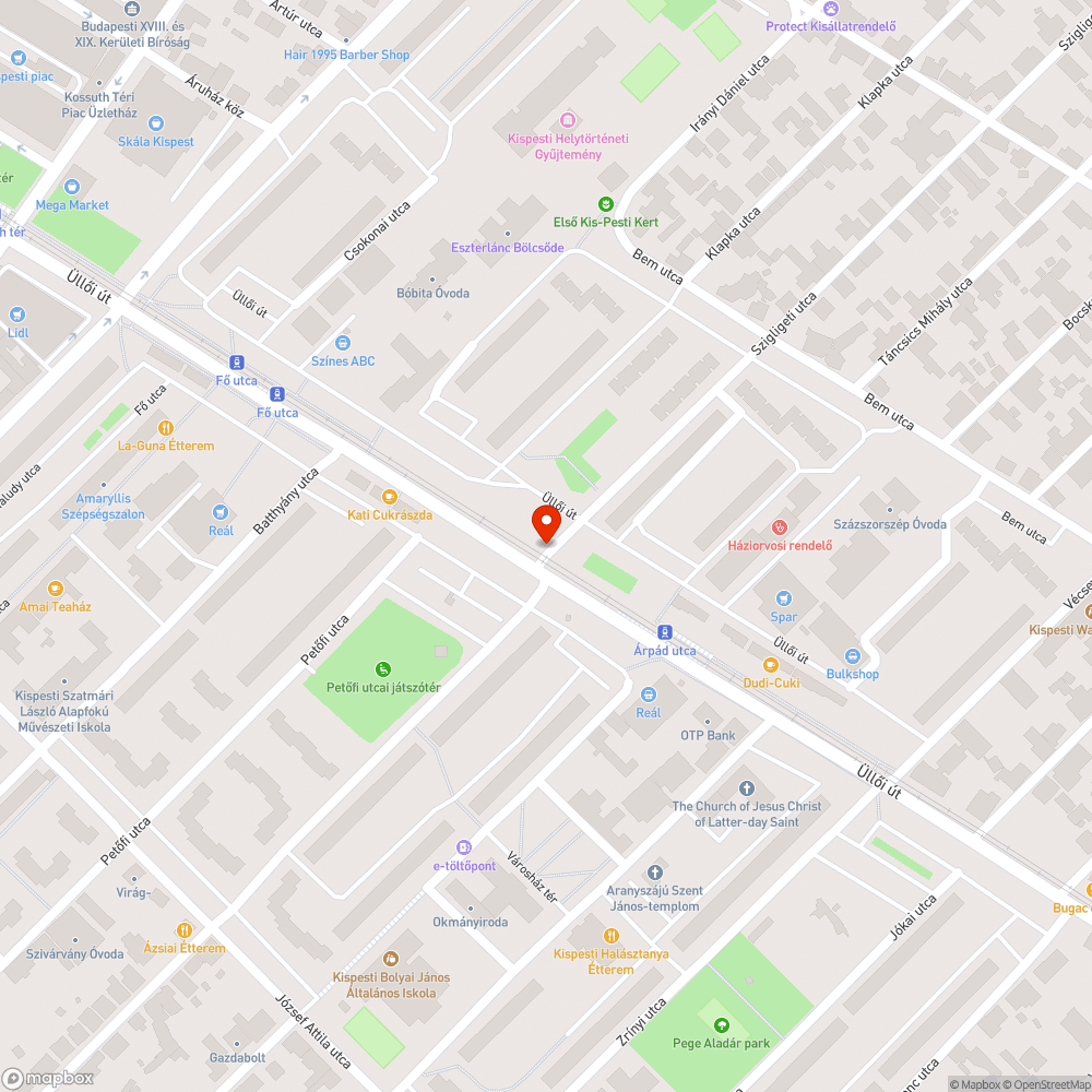 Leesett nyílászáró bejelentés helye