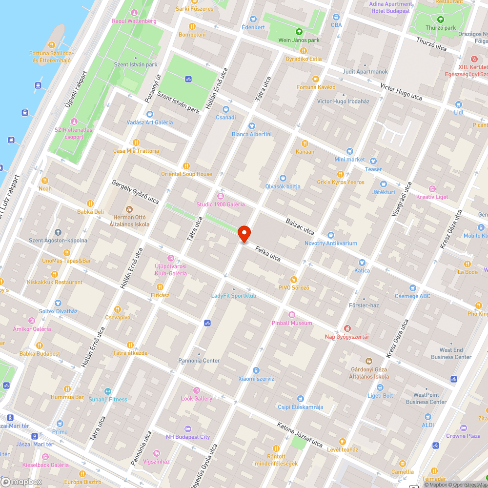 Leparkolt járda bejelentés helye