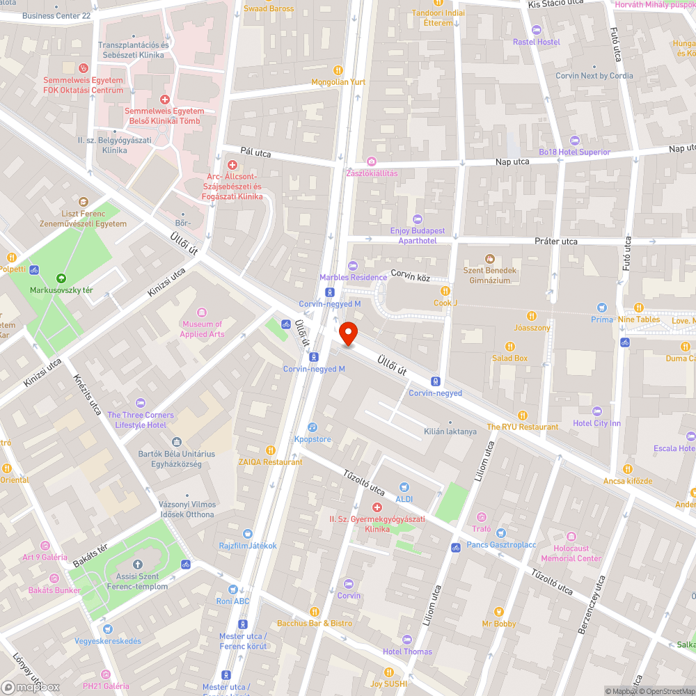 Járdaszéli záróoszlopok, pollerek bejelentés helye