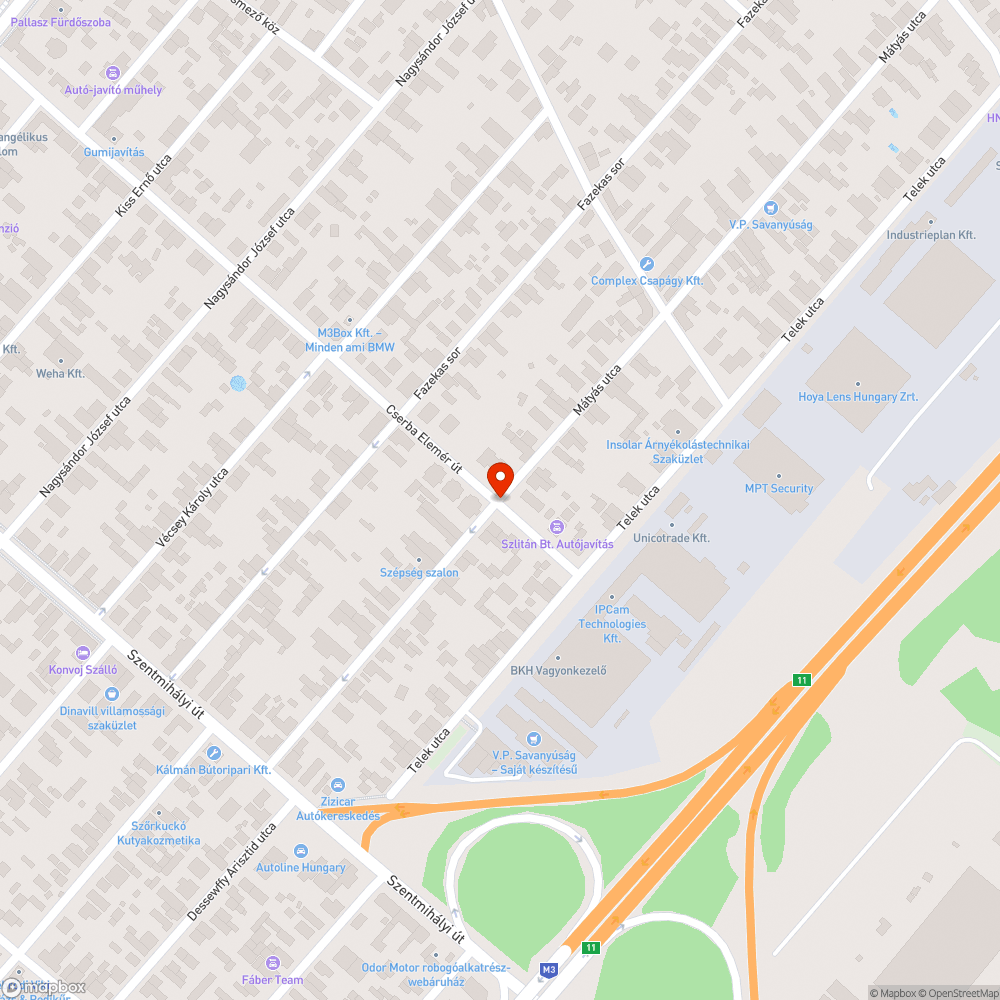 Veszélyes kereszteződés bejelentés helye