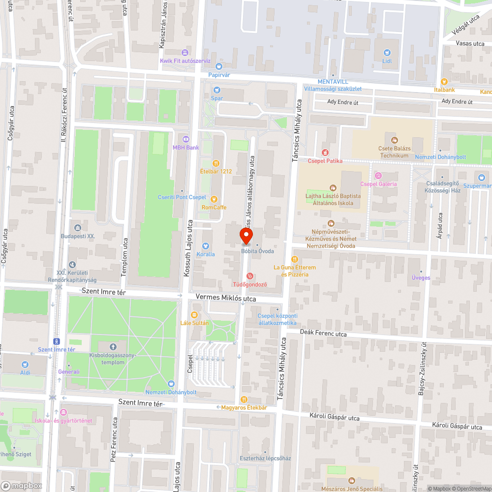 Eldugult a vízelvezető csatorna bejelentés helye