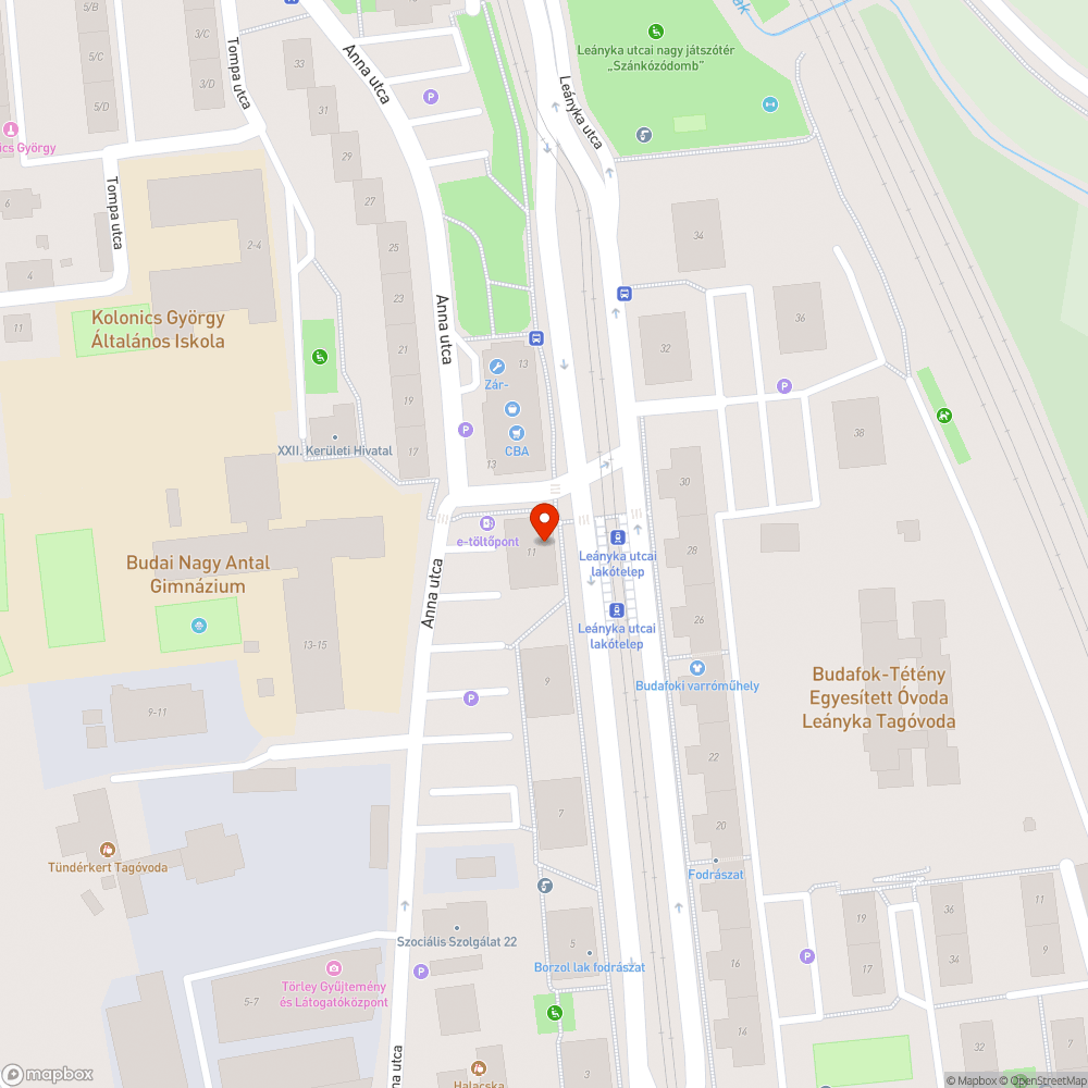 Kiszáradt fa - villamosmegálló (Leányka utcai lakótelep)  (47-56) bejelentés helye