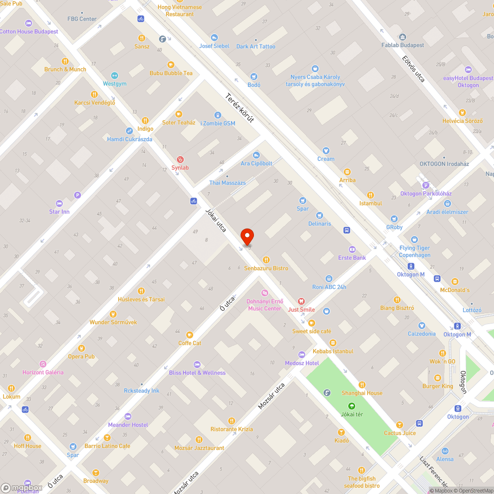 Beszakadt járda bejelentés helye