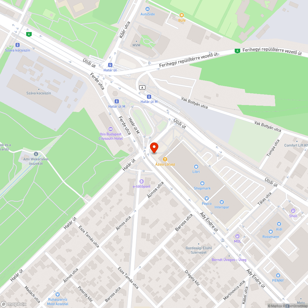 A csatorna eldugult bejelentés helye