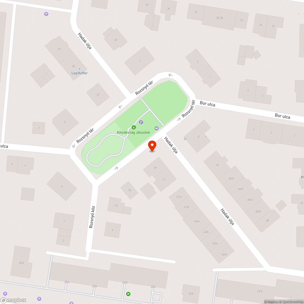 Gödör bejelentés helye