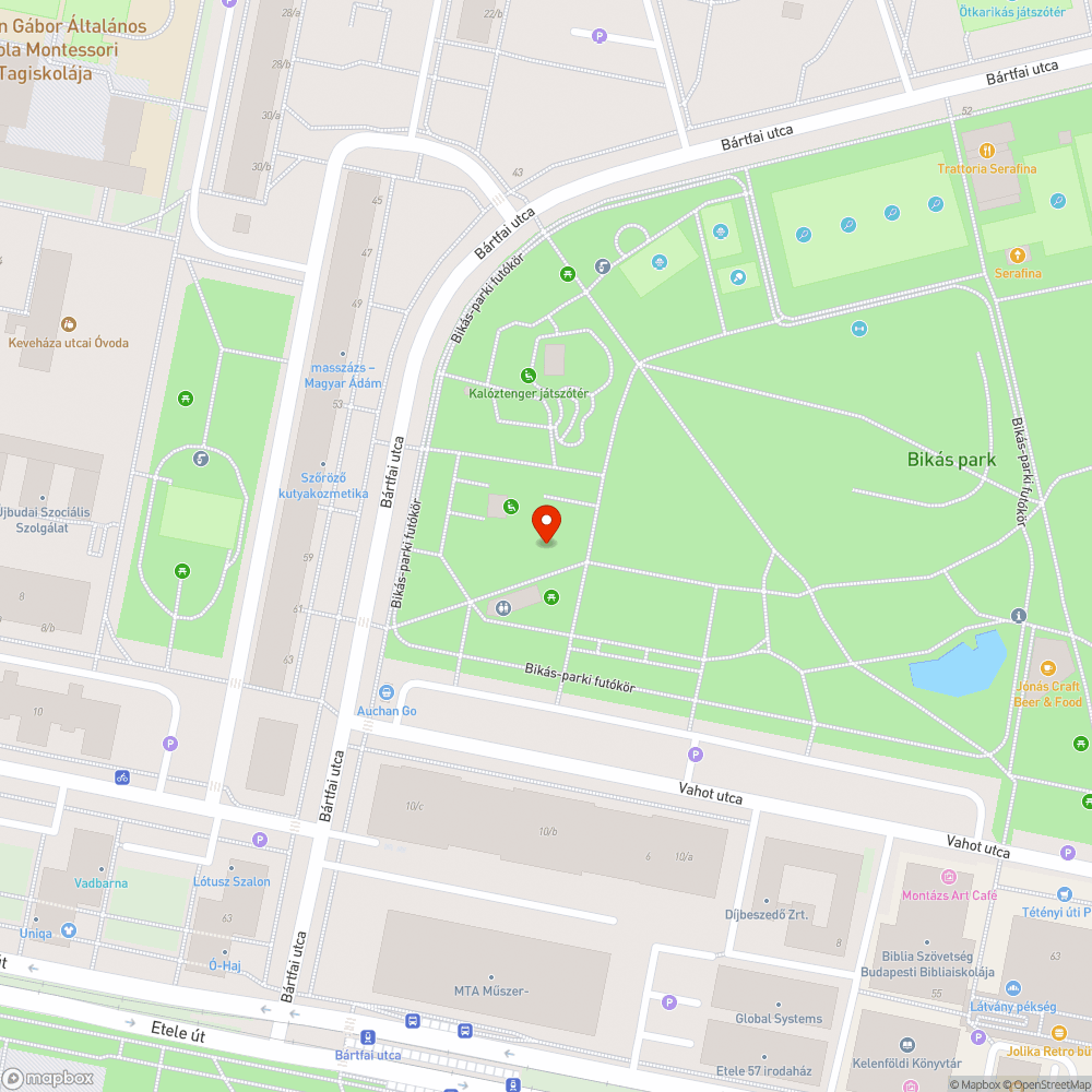 Tönkrement trambulin bejelentés helye